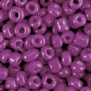 Glasperlen rocailles 6/0 (4mm) Summer plum purple
